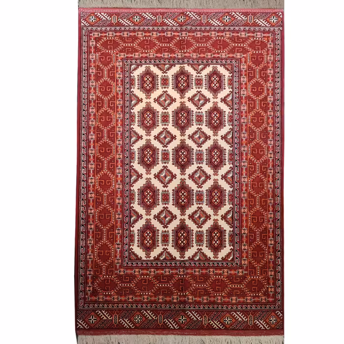 فرش دستبافت سه متری طرح لوزی کد AA380