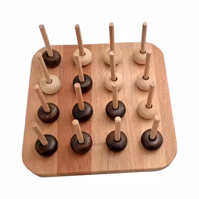 بازی فکری خانواده باهوش من مدل دوز سه بعدی