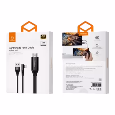 کابل تبدیل USB به HDMI/لایتنینگ مک دودو مدل CA-640 طول 2 متر
