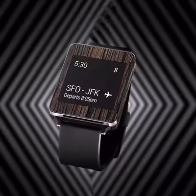 برچسب ماهوت طرح Burned Wood مناسب برای ساعت هوشمند ال جی G Watch