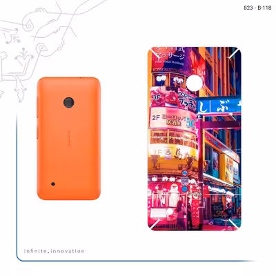 برچسب پوششی ماهوت مدل Tokyo City مناسب برای گوشی موبایل نوکیا Lumia 530