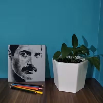 کاشی کارنیلا طرح فردی مرکوری مدل لوحی کد WKB831 