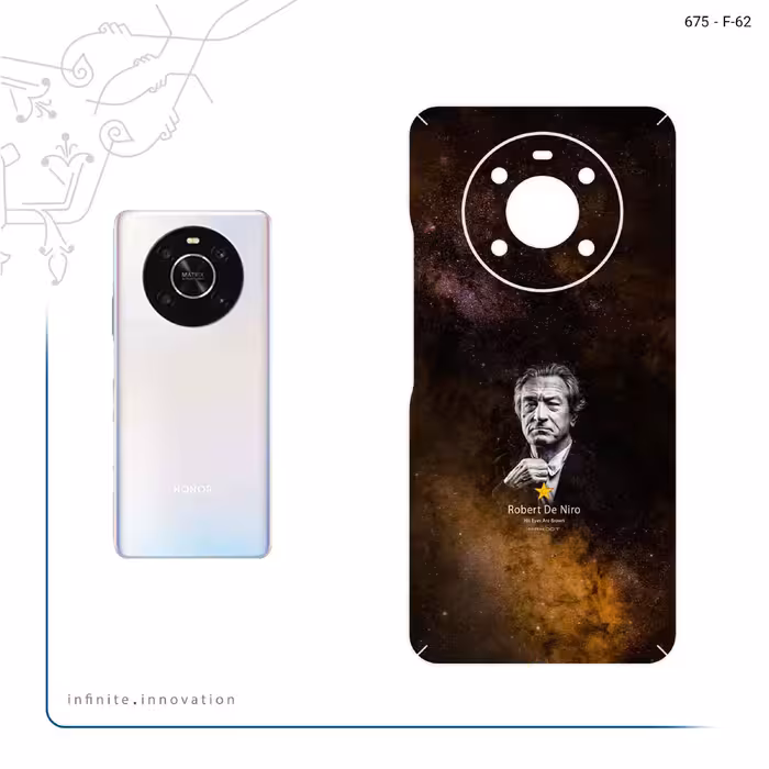 برچسب پوششی ماهوت مدل Robert De Niro مناسب برای گوشی موبایل آنر X9 4G