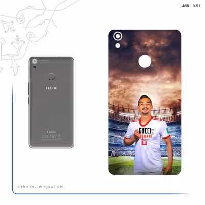 برچسب پوششی ماهوت مدل Reza Ghoochannejhad مناسب برای گوشی موبایل تکنو Camon CX Air