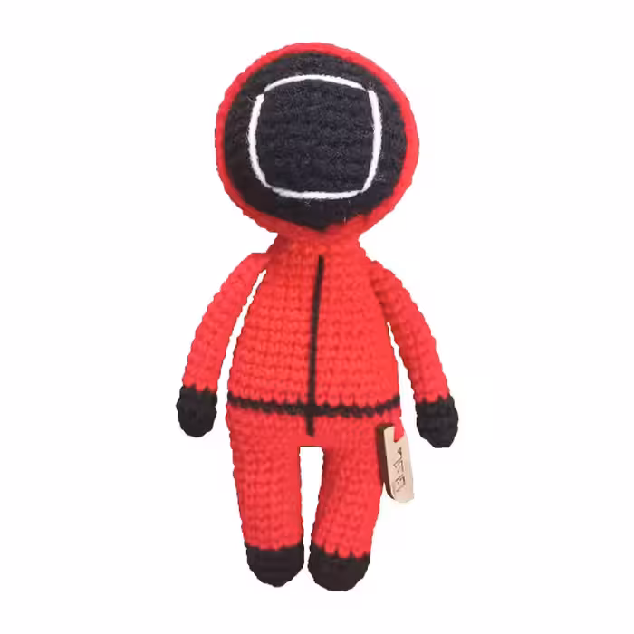 عروسک بافتنی ماندانا مدل اسکوییدگیم کد 02