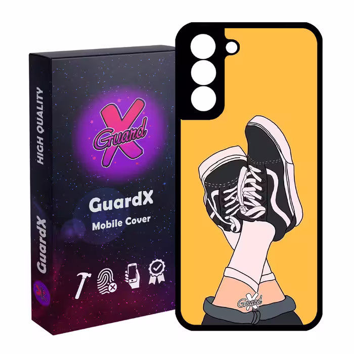 کاور گارد ایکس طرح Shoes مدل Glass10051 مناسب برای گوشی موبایل سامسونگ Galaxy S21 FE