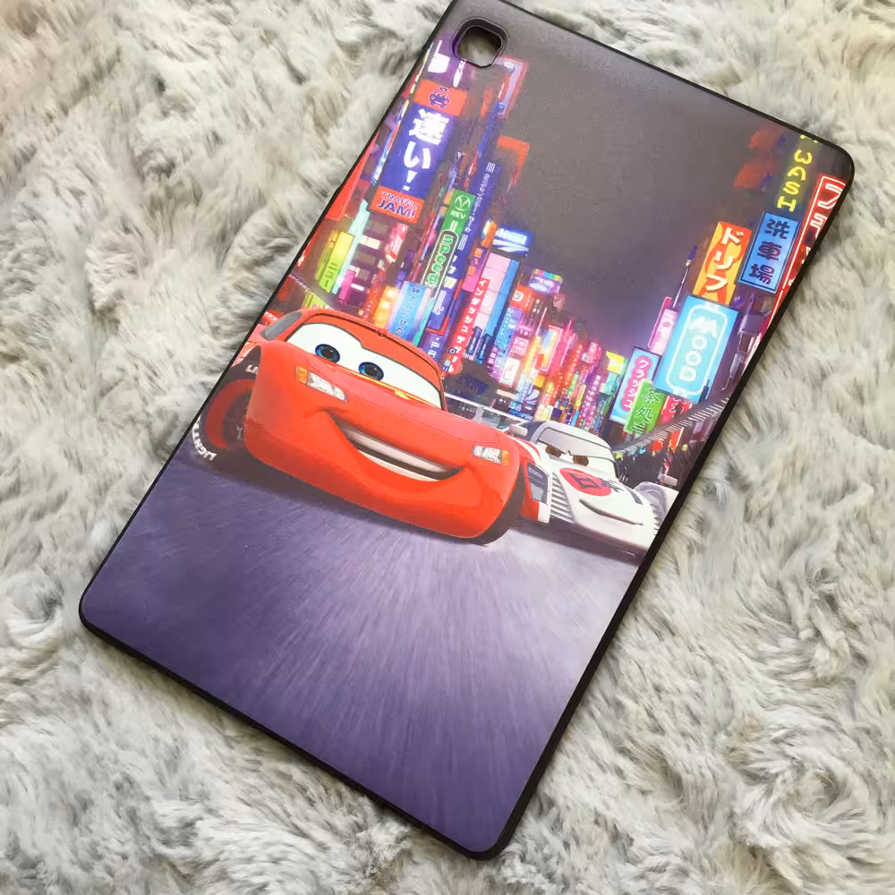 کاور طرح ماشین کد TB124 مناسب برای تبلت سامسونگ Galaxy Tab A 8.0 2019 T290 / T295