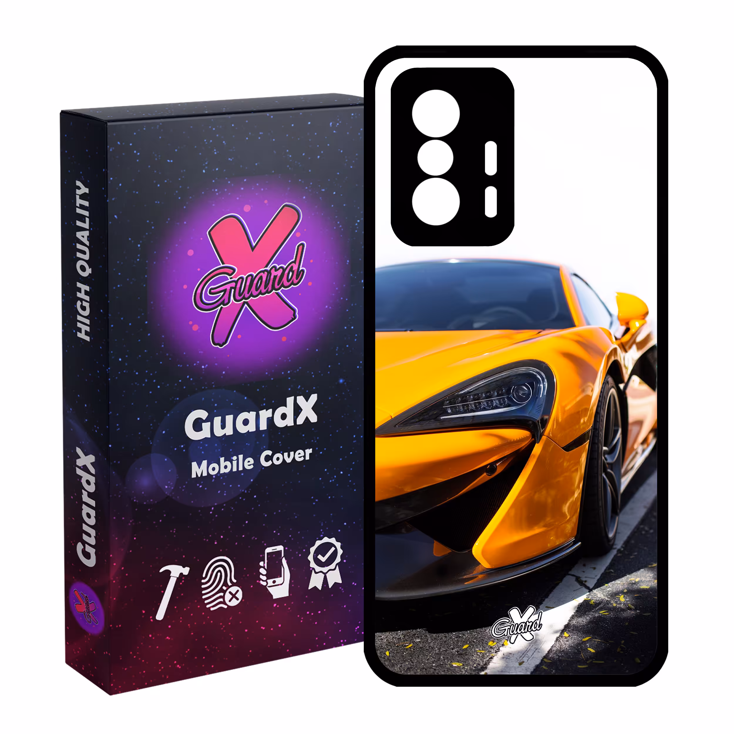 کاور گارد ایکس طرح خودرو مدل Glass10193 مناسب برای گوشی موبایل شیائومی 11T Pro / 11T