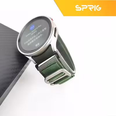 بند اسپریگ مدل Loop Alpine مناسب برای ساعت هوشمند سامسونگ Galaxy Watch Active 1 / Active 2 40mm / Active 2 44mm / Watch 3 size 41mm / Galaxy Watch 4 40mm / watch 4 42mm / watch 4 44mm / watch 4 46mm