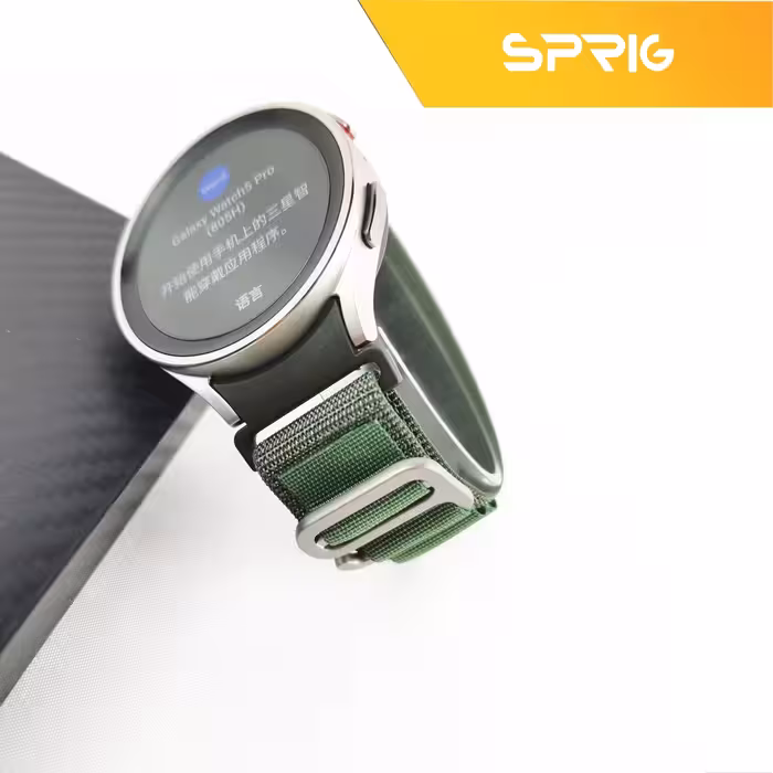 بند اسپریگ مدل Loop Alpine مناسب برای ساعت هوشمند سامسونگ Galaxy Watch Active 1 / Active 2 40mm / Active 2 44mm / Watch 3 size 41mm / Galaxy Watch 4 40mm / watch 4 42mm / watch 4 44mm / watch 4 46mm