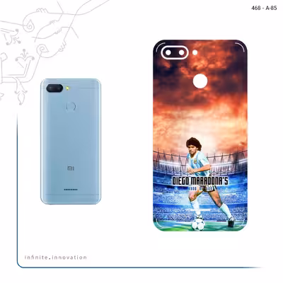 برچسب پوششی ماهوت مدل Diego Maradona مناسب برای گوشی موبایل شیائومی Redmi 6