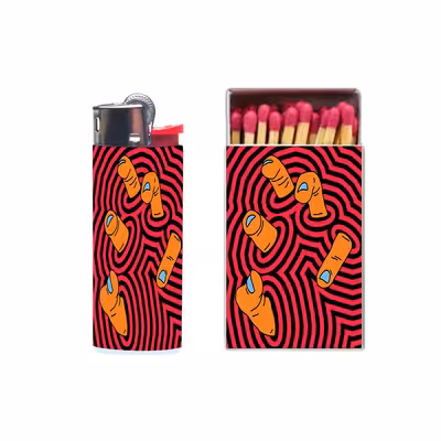 فندک و کبریت مدل دست کد 533