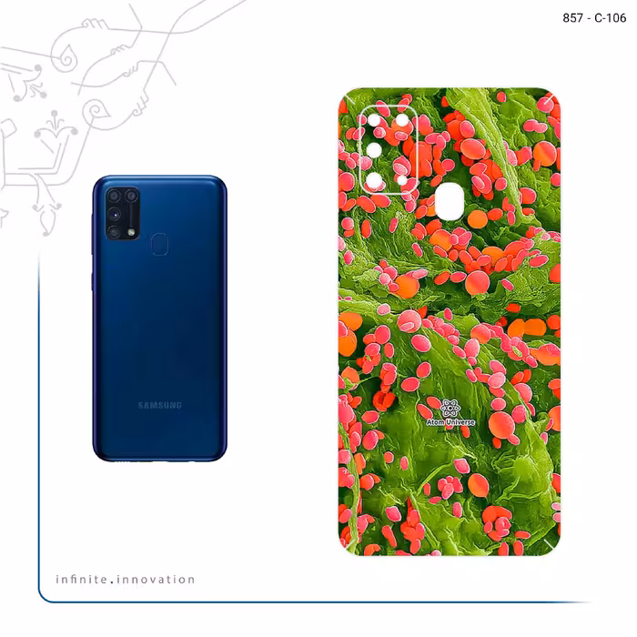 برچسب پوششی ماهوت مدل Atom Universe 3 مناسب برای گوشی موبایل سامسونگ Galaxy M31