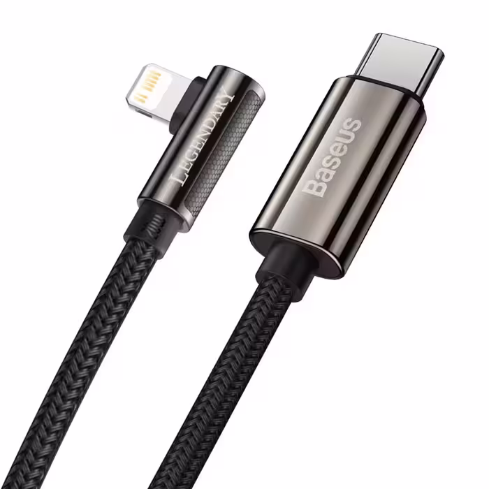 کابل تبدیل USB-C به لایتنینگ باسئوس مدل CATLCS-01 طول 1 متر