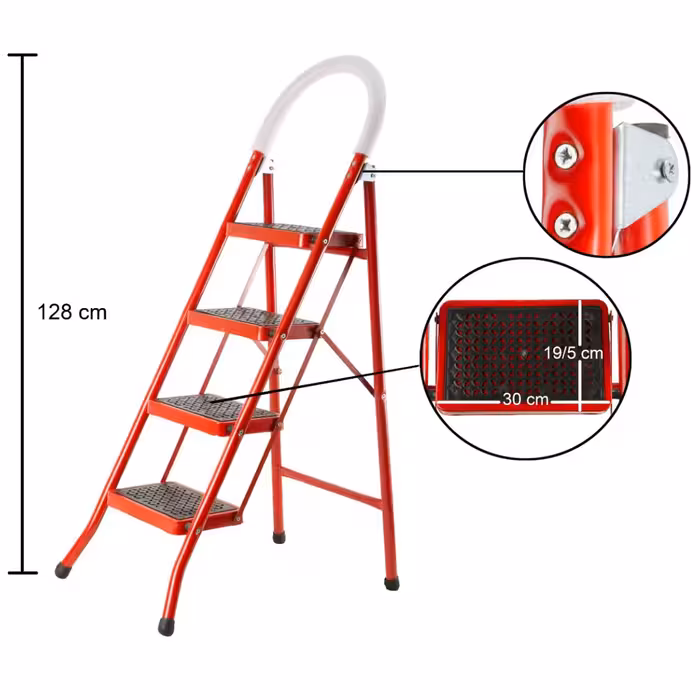 نردبان 4 پله ستاره کد W 4