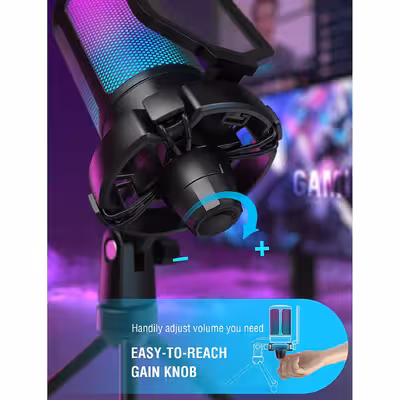 میکروفن کندانسر گیمینگ فای فاین مدل A6V