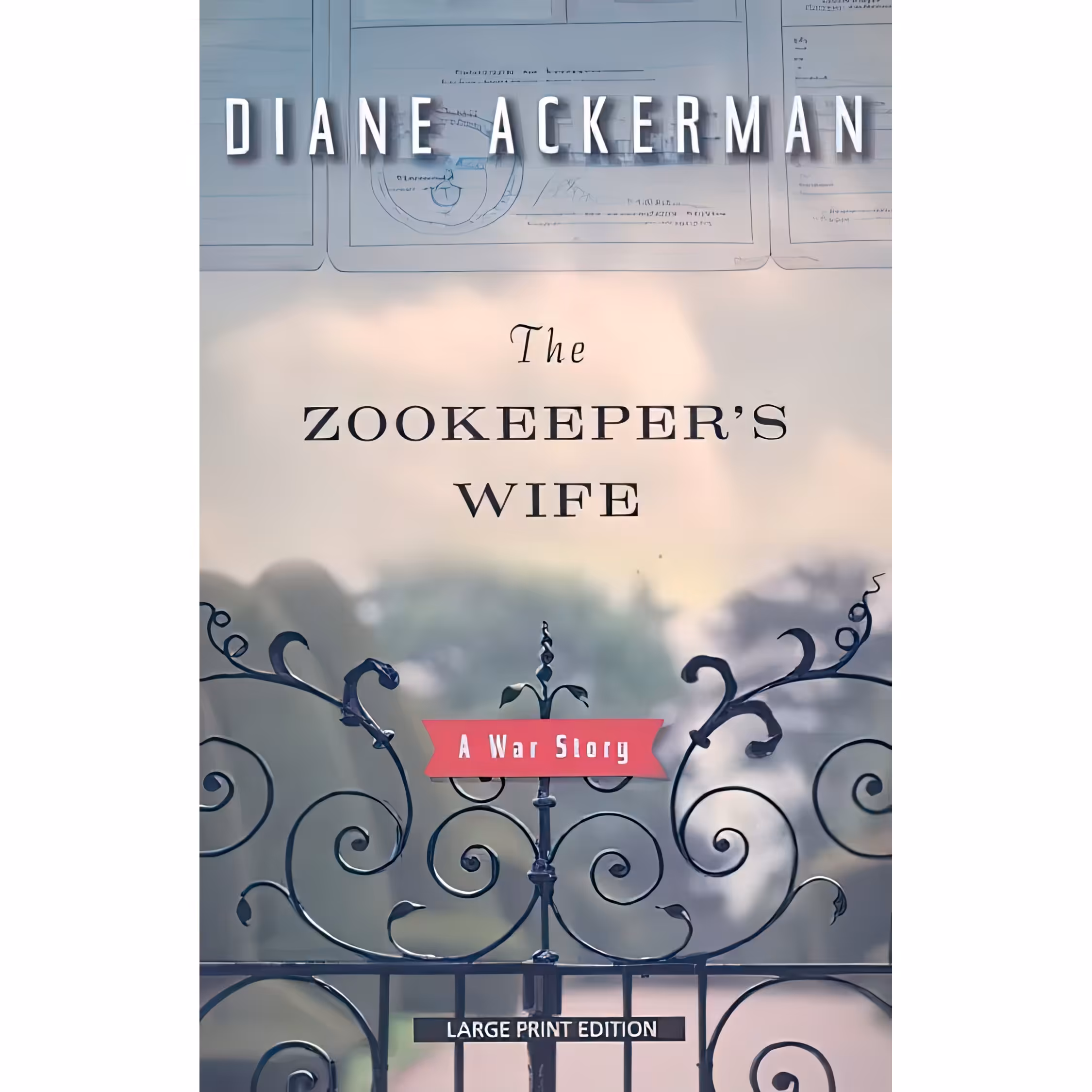 کتاب The Zookeepers Wife اثر Diane Ackerman انتشارات Large Print Press