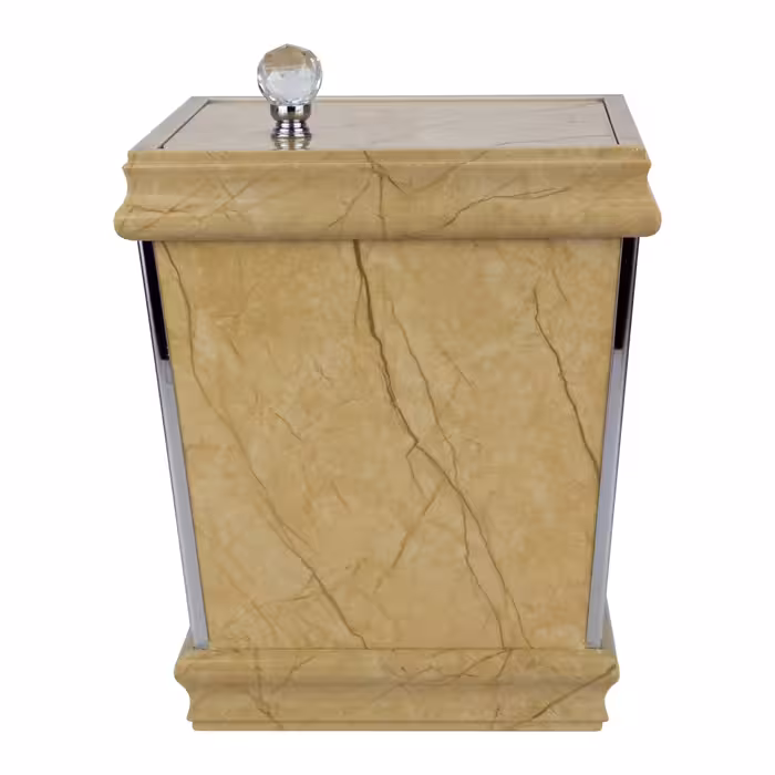 ست سطل و جای دستمال کاغذی طرح سنگ کد 290031