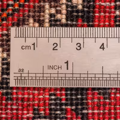 فرش دستبافت دو و نیم متری مدل نقشه بلوچ  کد 34.2804