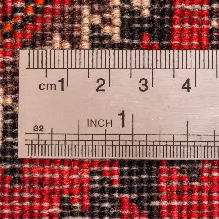 فرش دستبافت دو و نیم متری مدل نقشه بلوچ  کد 34.2804