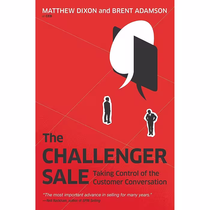 کتاب The Challenger Sale اثر جمعی از نویسندگان انتشارات Portfolio