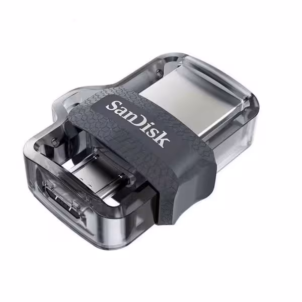 فلش مموری سن دیسک مدل Ultra Dual Drive M3.0 ظرفیت 32 گیگابایت