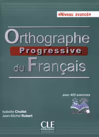 کتاب فرانسوی ارتوگراف پروگرسیو قدیم Orthographe progressive du francais avance