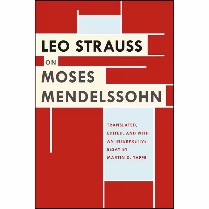 کتاب زبان اصلی Leo Strauss on Moses Mendelssohn