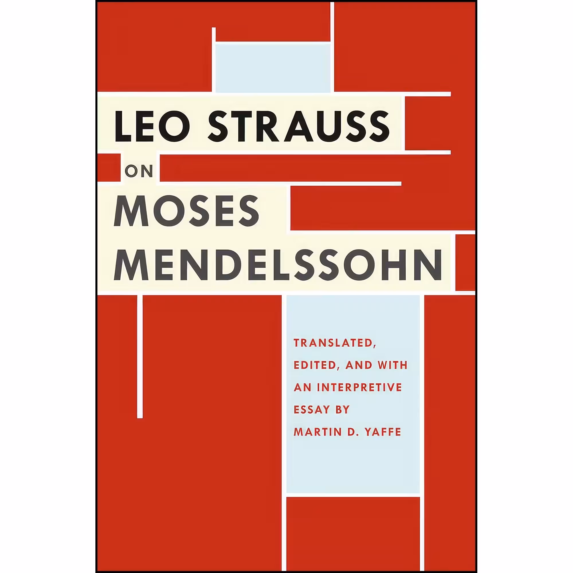 کتاب زبان اصلی Leo Strauss on Moses Mendelssohn