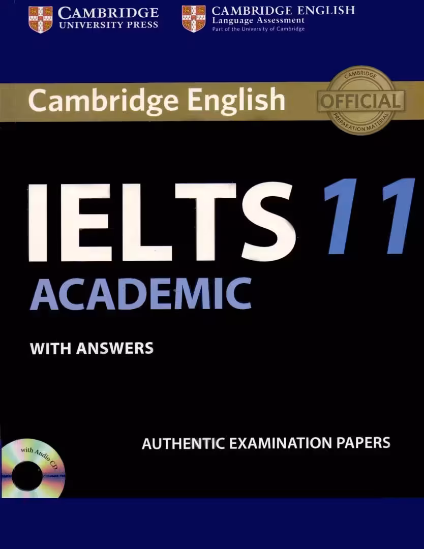 آیلتس کمبریج آکادمیک 11 | کتاب انگلیسی IELTS Cambridge 11 Academic