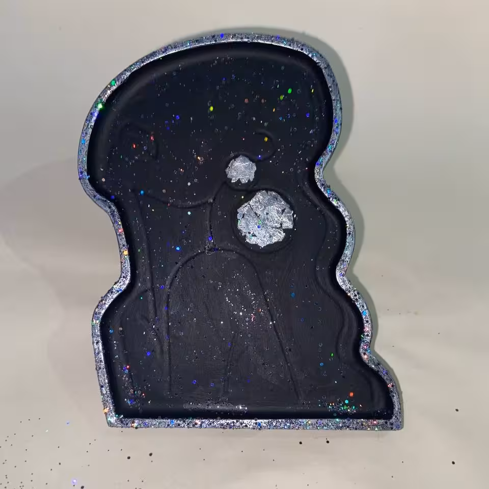 سینی دکوری طرح دختر