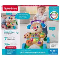 واکر پاپی آبی آموزشی Fisher Price