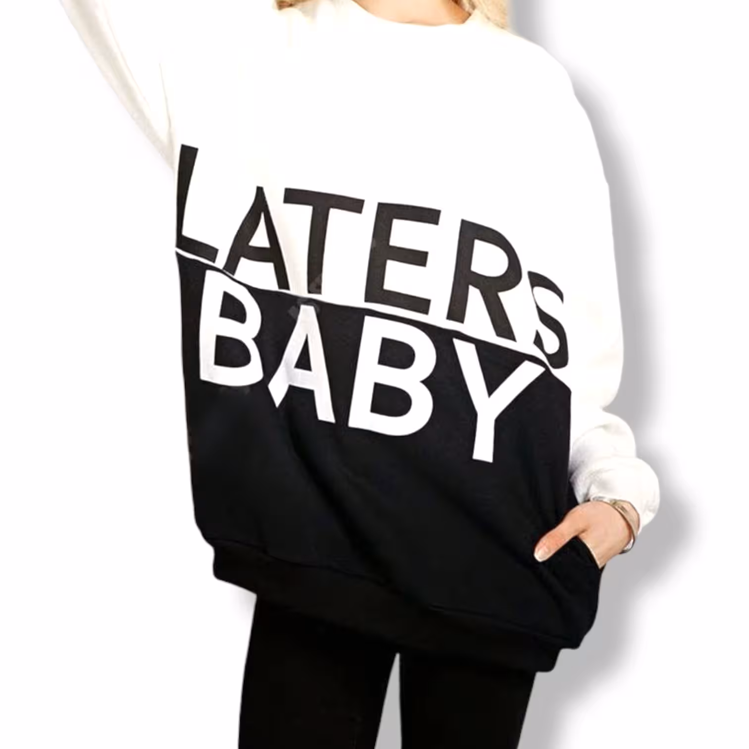 دورس یقه گرد جیب دار ترک زنانه فری سایز تا44