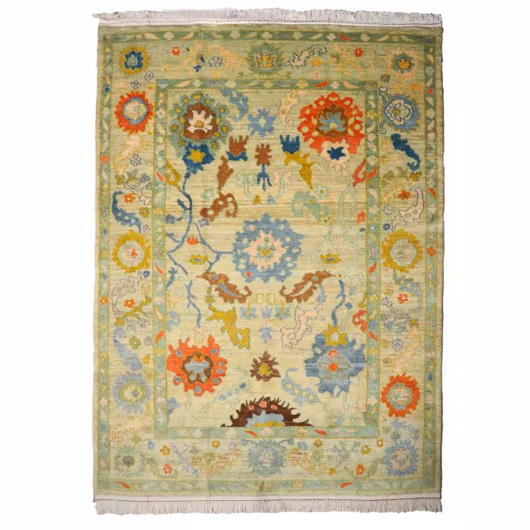 فرش دستباف شش و نیم متری مدل سلطان آباد کد 4021029