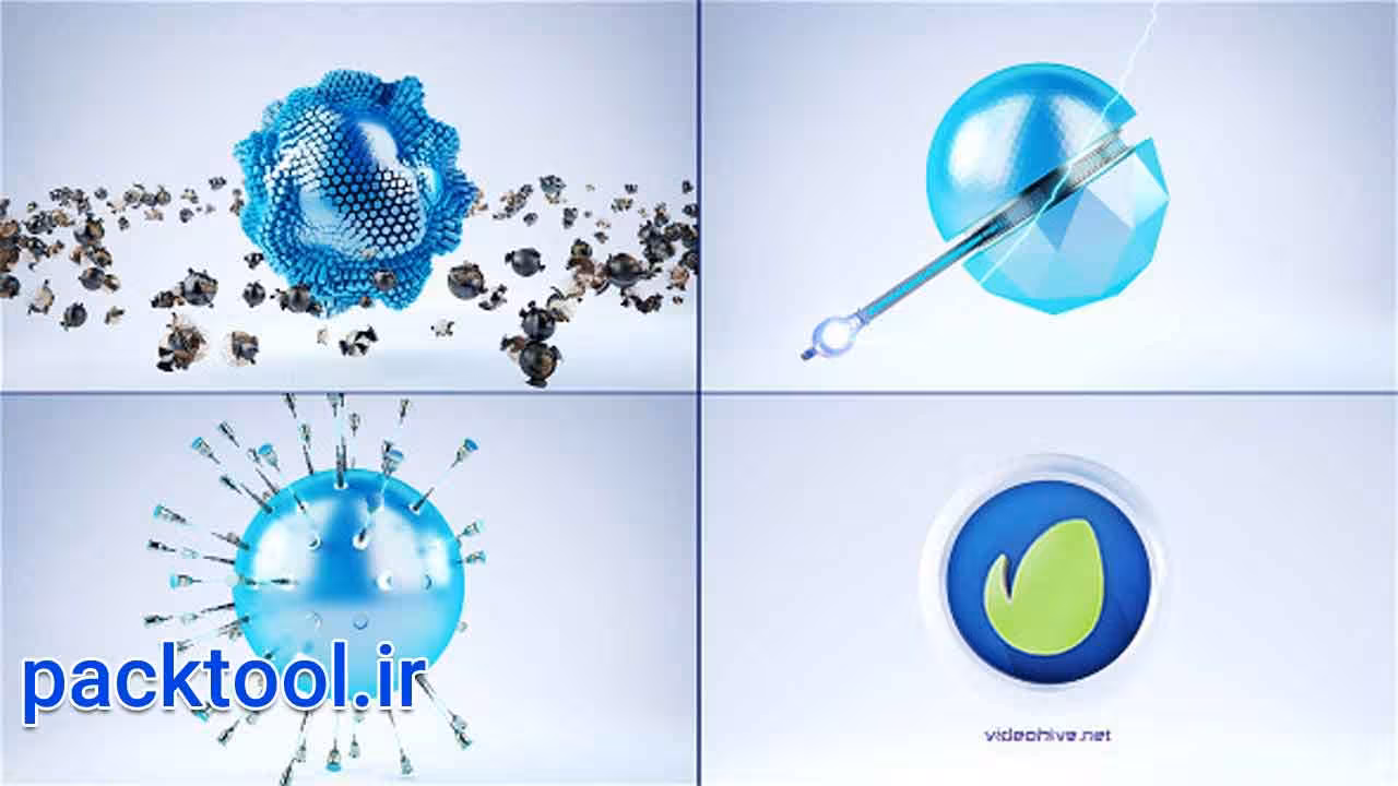 دانلود پروژه آماده افتر افکت نمایش لوگو تبلیغاتی Mograph Logo Reveal - پک تول