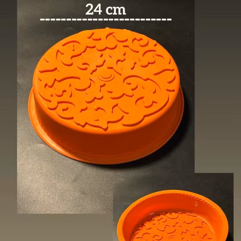 قالب سیلیکونی کف طرح دار