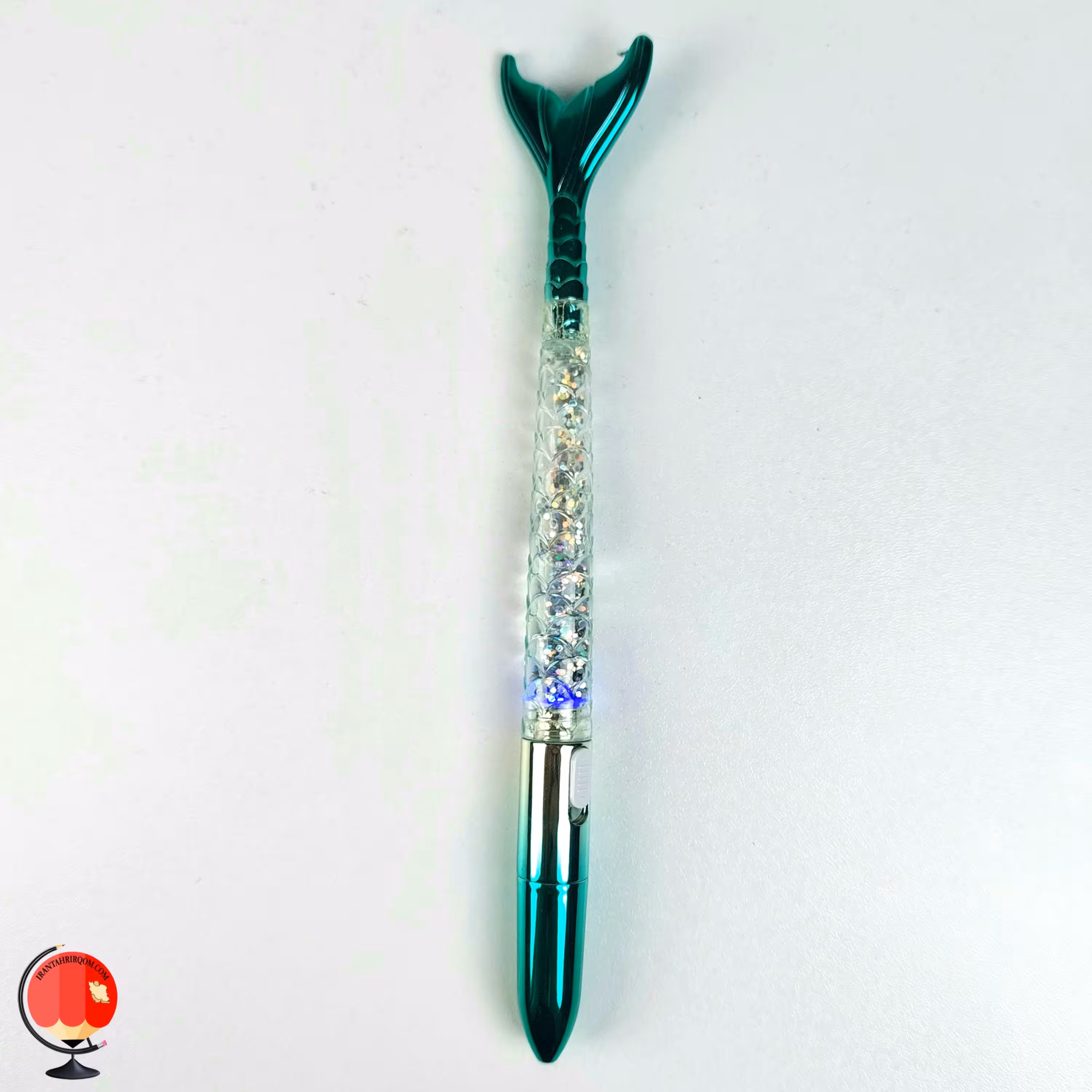 روان نویس فانتزی پری در یایی چراغ دار اکواریومی سبز  کد 2971