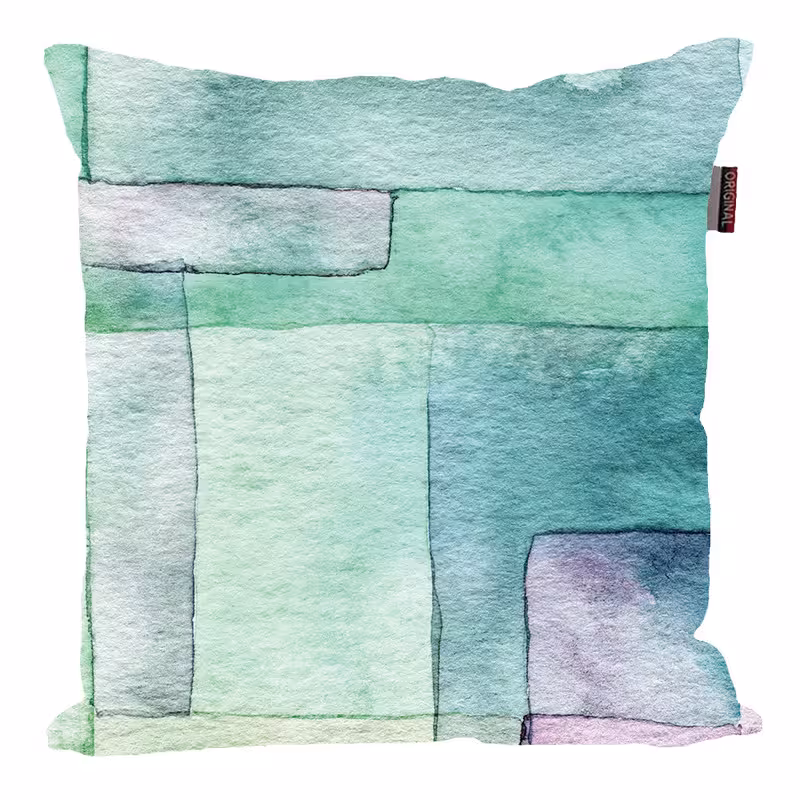 کوسن طرح آبرنگی کد 4