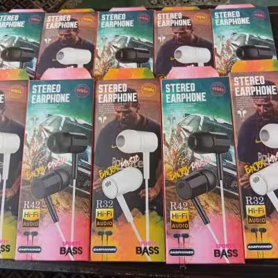 هندزفری اورجینال R42 سیمی استریو