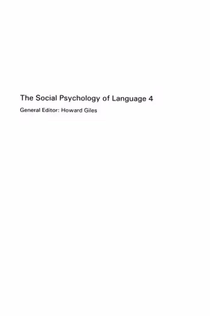 خرید و دانلود نسخه کامل کتاب Social Psychology and Second Language Learning: The Role of Attitudes and Motivation (Social Psychology of Language, Vol 4)