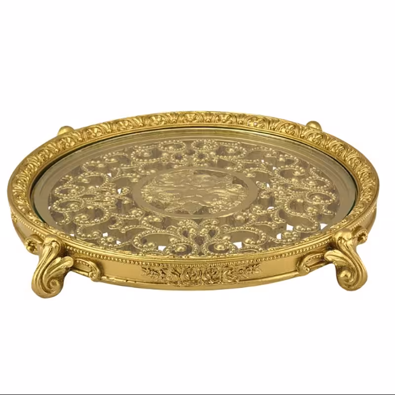 سینی پذیرایی مدل گلبرگ 