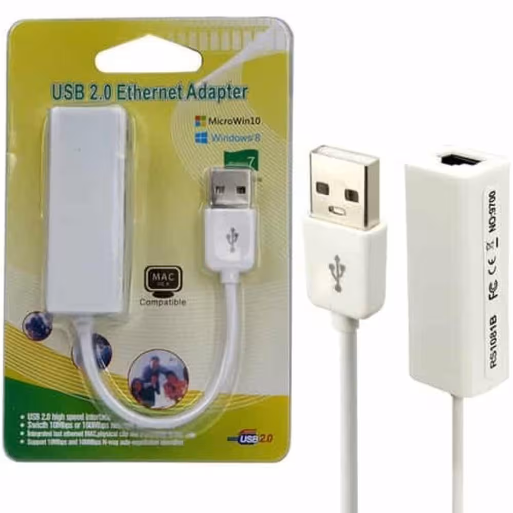تبدیل USB2.0 به LAN RJ45 سرعت 10/100