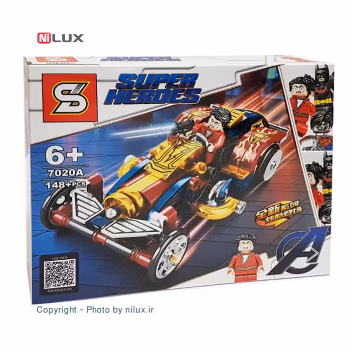 ساختنی اس وای سری Super Heroes کد 7020A