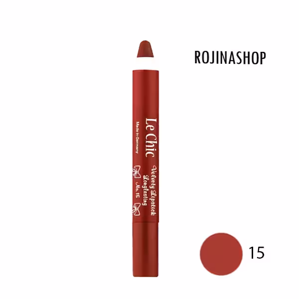 رژ لب مدادی لچیک شماره 15