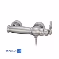 شیر توالت قهرمان مدل آنتیک استیل مات | تپس ایران فروشگاه آنلاین شیرآلات بهداشتی ساختمان ایران