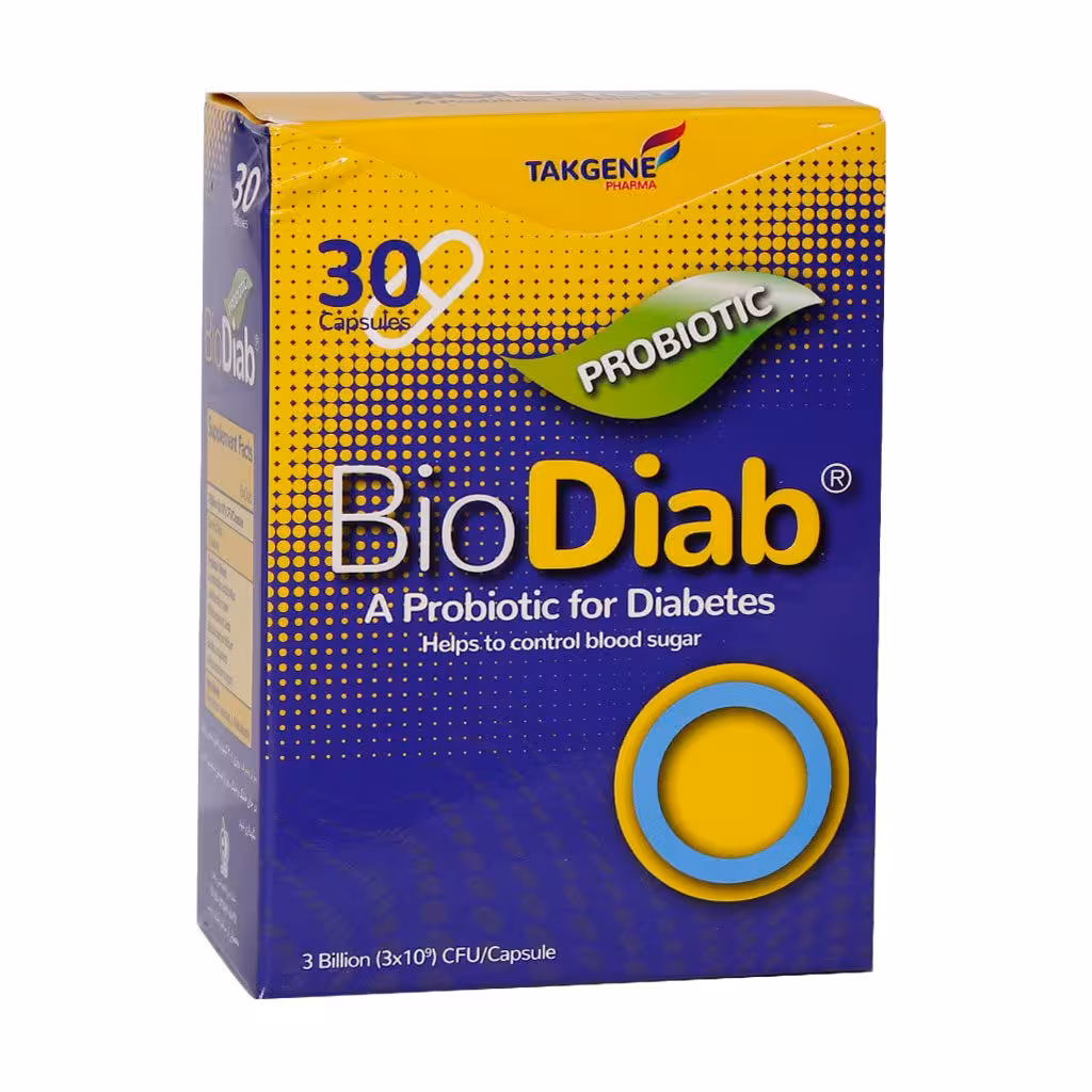 کپسول بایو دایاب تک ژن فارما (30 عدد)