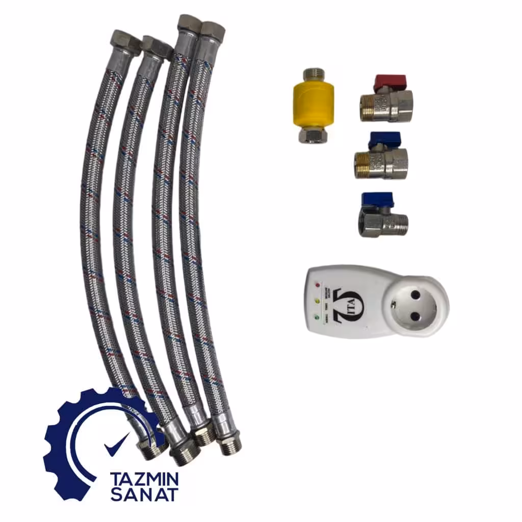 لوازم نصب پکیج شوفاژ دیواری