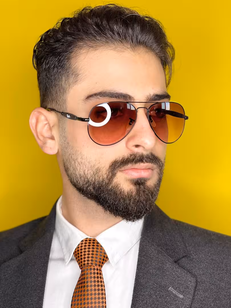 عینک ری بن RAY BAN قهوه ای اورجینال