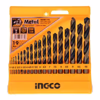 ست مته کبالت 19 عددی اینکو AKDB1195