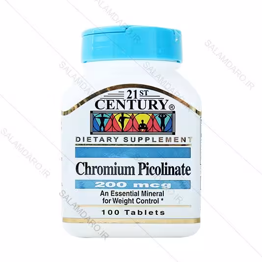کرومیوم پیکولینات 200 میکروگرم | Chromium Picolinate 200 mcg